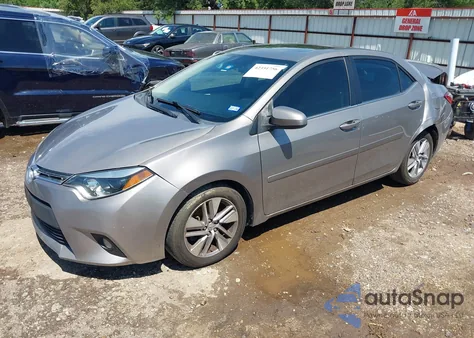 2014 Toyota Corolla Le Eco/Le Eco Plus/Le Eco Premium z USA, uszkodzony, nr VIN 5YFBPRHE2EP038982